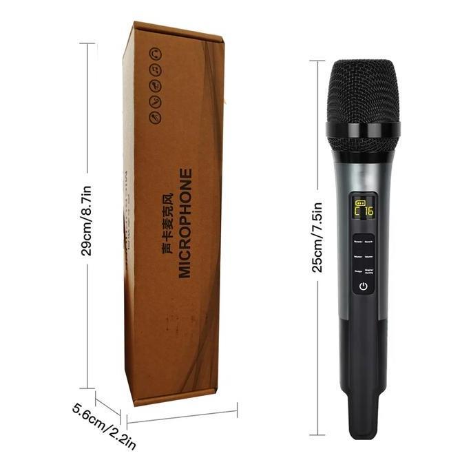 Omagoedang - Mic Karaoke Wireless Shade PRO Sound Card Terintegrasi, Bluetooth, Baterai Tahan Lama