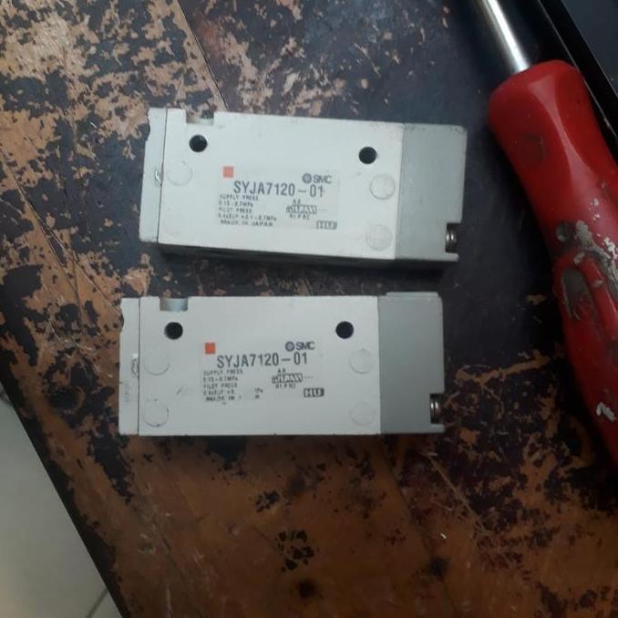 Air Operated Valve / Pilot Valve Smc 5/2 Syja7120-01 Promo
