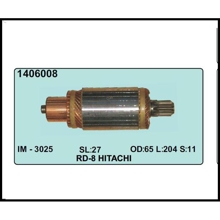 BEST DEAL ANGKER STARTER GP RD8 HITACHI P 204MM OD 65MM GIGI11 1406008 