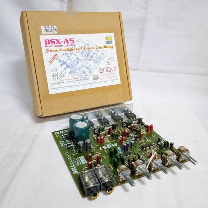 Kit Bell Kit Bsx-A5 Speaker Active Stereo Amplifier With Digitalbsx-A5
