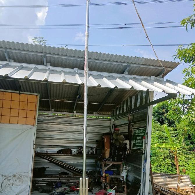 tiang bendera stainless steel outdoor T:3 M ss 304 LM