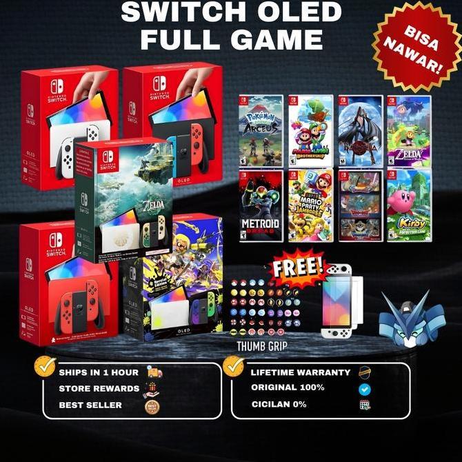 Flo_zime - Switch OLED Console CFW 128GB 256GB 512GB Full Game / HWFLY