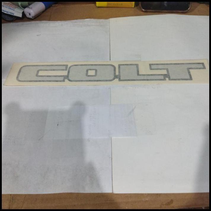 TERBARU STICKER STIKER TULISAN HURUF COLT L300 ORI KTB