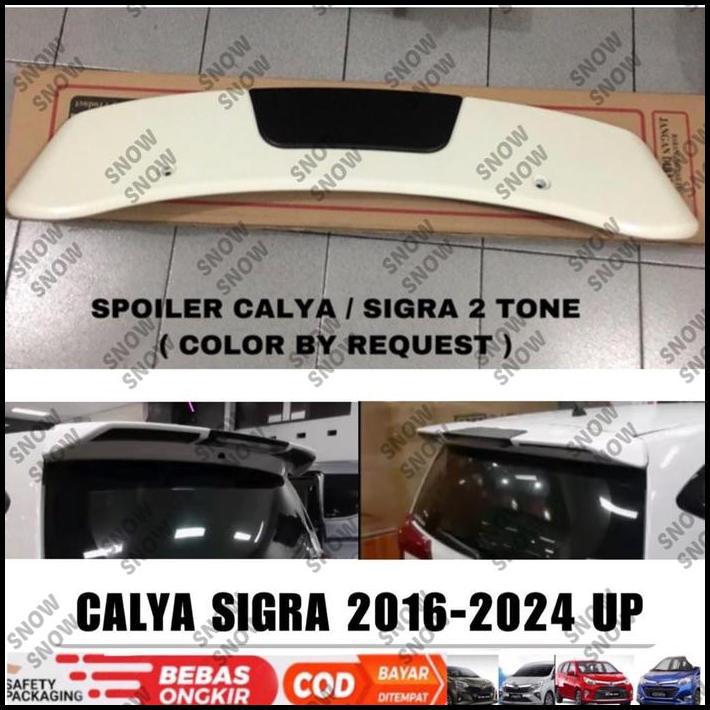 TERBARU SPOILER BELAKANG CALYA SIGRA 2016 2023 2024 2025 TONE WARNA BODY LAMPU 