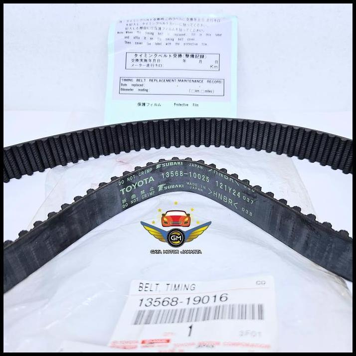 TERBARU TIMING BELT TOYOTA STARLET 1.0 EP 70 - EP 80 13568-19016 