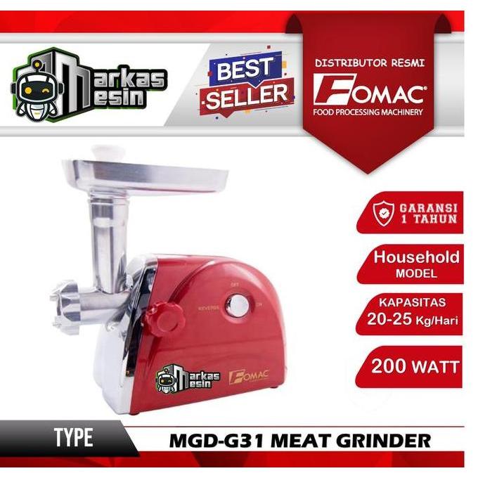 Meat Grinder Mesin Giling Daging/Penggiling Daging MGD-G31 FOMAC
