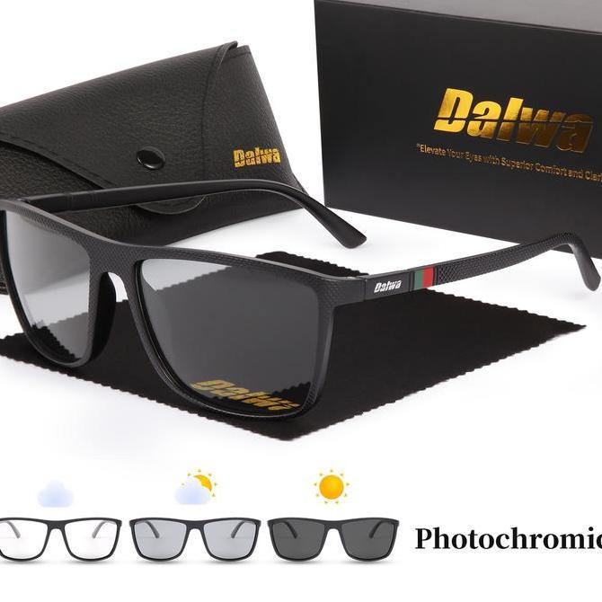 TR90 Ultra RinganDalwa Kacamata Driving Fotokromik Terpolarisasi Anti Silau UV400 - Kacamata Hitam P