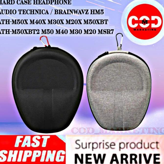 TERLARIS HARD CASE TAS HEADPHONE AUDIO TECHNICA ATH-M50XBT2 M50XBT M50X M40X