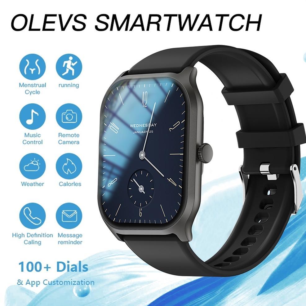 TERLARIS OLEVS JAM TANGAN PRIA WANITA ORIGINAL ANTI AIR SMARTWATCH MULTIFUNGSI DIGITAL WATCH