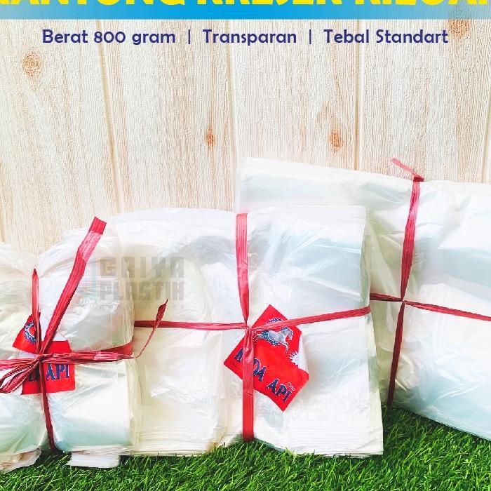 [750Gr] Kantong Kresek Kiloan Bening | Kresek Los | Kresek Transparan | Kresek Kiloan