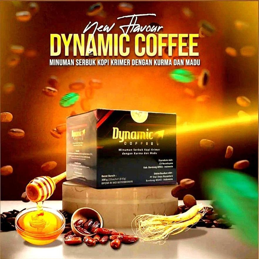 Kopi Dynamic Coffee | Kopi Dinamik | Dinamic Coffee 30 Sachet Original (Bpom)