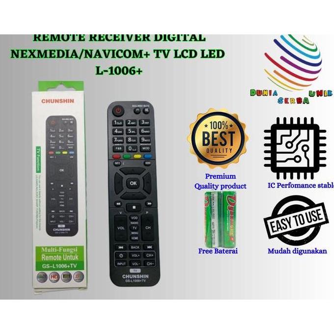 PHLOX REMOTE RECEIVER DIGITAL NEXMEDIA/NAVICOM+ TV LCD LED