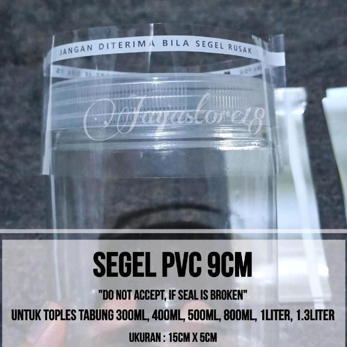 Baguss- Segel Plastik Pvc Botol Toples Tabung 300Ml 400Ml 500Ml 600Ml 800Ml 1Liter 2Liter Diameter T