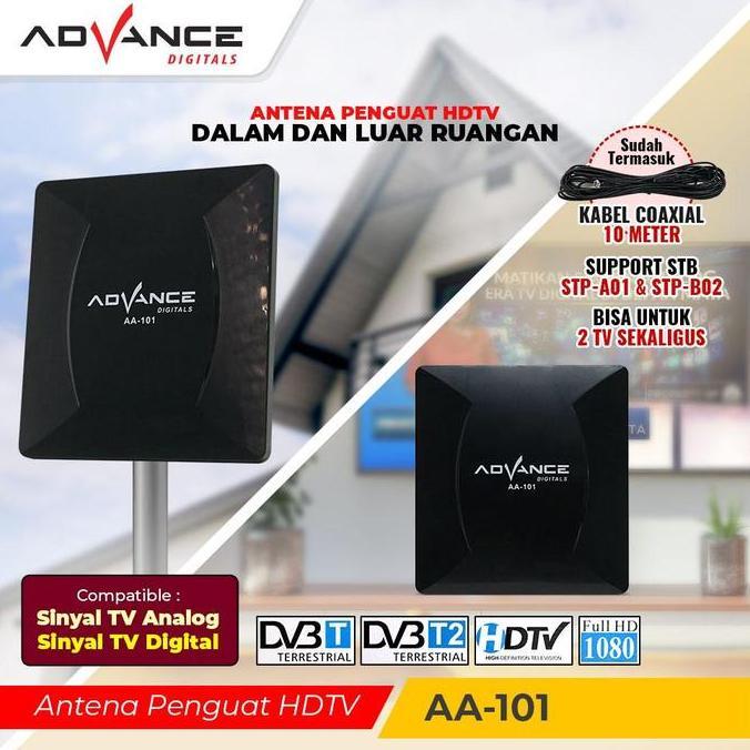 Antena Tv Digital Advance AA-101 antena tv digital indoor / outdoor