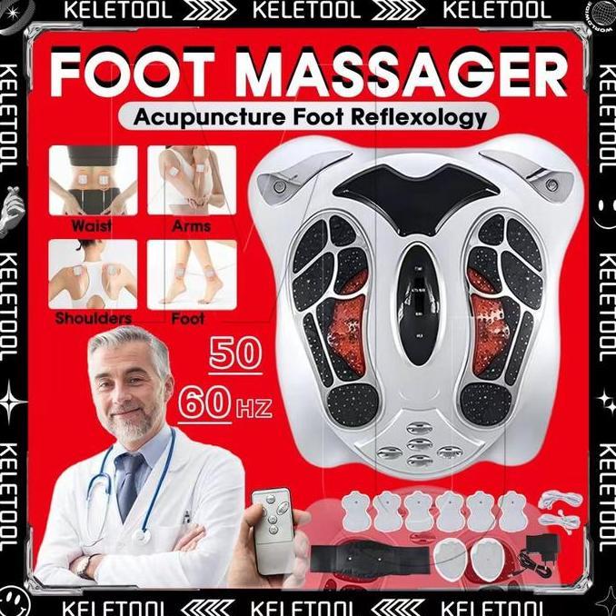 DUDLEY Alat Pijat Kaki Elektrik Akupuntur Alat Terapi Electromagnetik Wave Alat Therapy Akupunture K