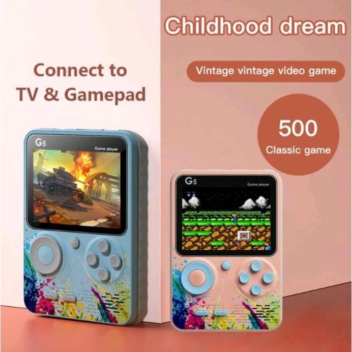 alwibarkah - gameboy g5 / game boy game retro 500 in 1