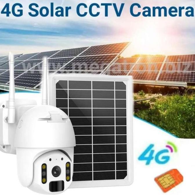 4G GSM Simcard Solar CCTV Camera Weatherproofsupport Motion Detect
