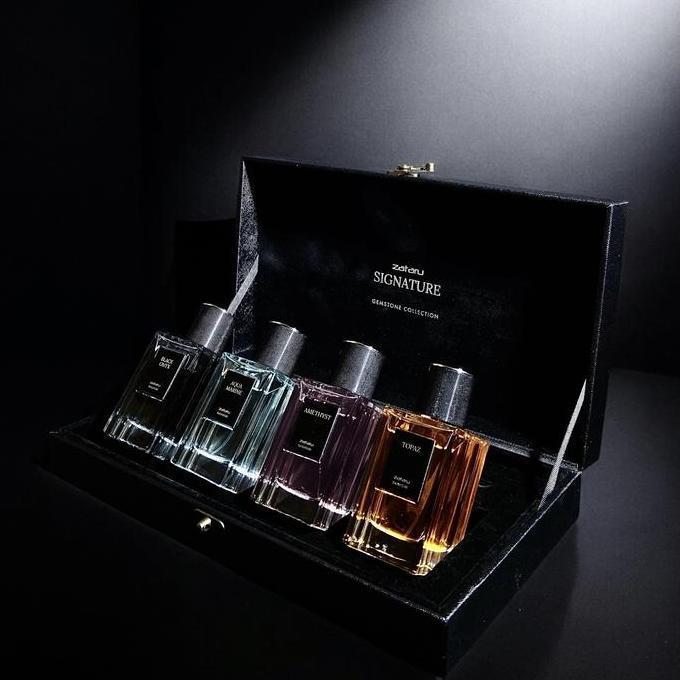 Zataru Signature Gemstone Gift Set Parfum Unisex Terbaru 