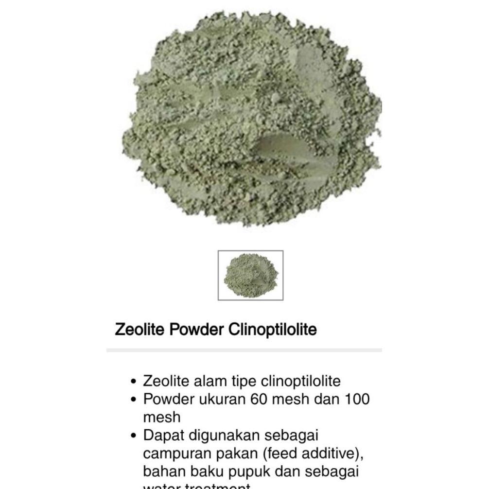 Promo Cod Tepung Zeolite Aktif Untuk Media Tanam Nano Spray  Dll Isi 5Kg Mesh -5000 ><