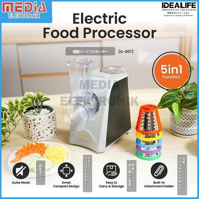 FOOD PROCESSOR ELEKTRIK IDEALIFE IL207