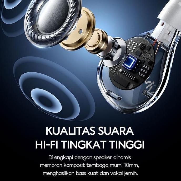 VIVAN Q17 Headset In Ear Stereo Powerfull Bass Wired Headset