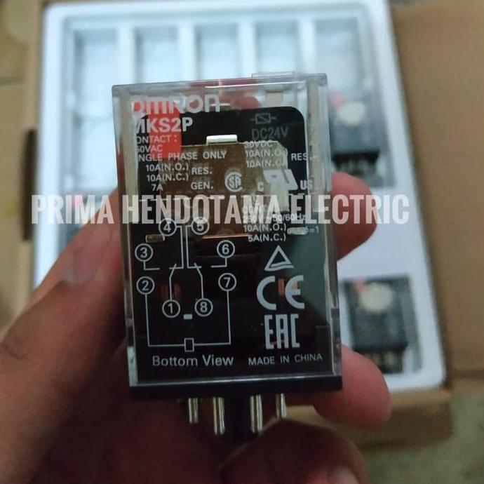 Relay MKS2P 24VDC Omron