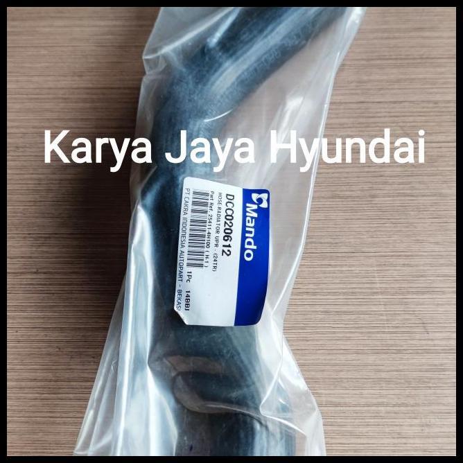 DISKON SELANG RADIATOR ATAS HYUNDAI H1 BENSIN 