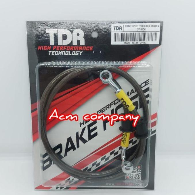 Kabel Selang Rem 95cm 37inch Carbon TDR RACING ORIGINAL AEROX VARIO125/150 OLD NEW STYLO-CBS VARIO16