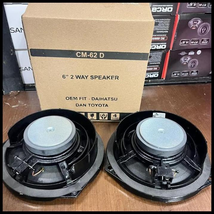 DISKON SPEAKER CARMAN 6 INCH CM 62 D OEM TOYOTA / DAIHATSU / SPEAKER PINTU MOBIL 