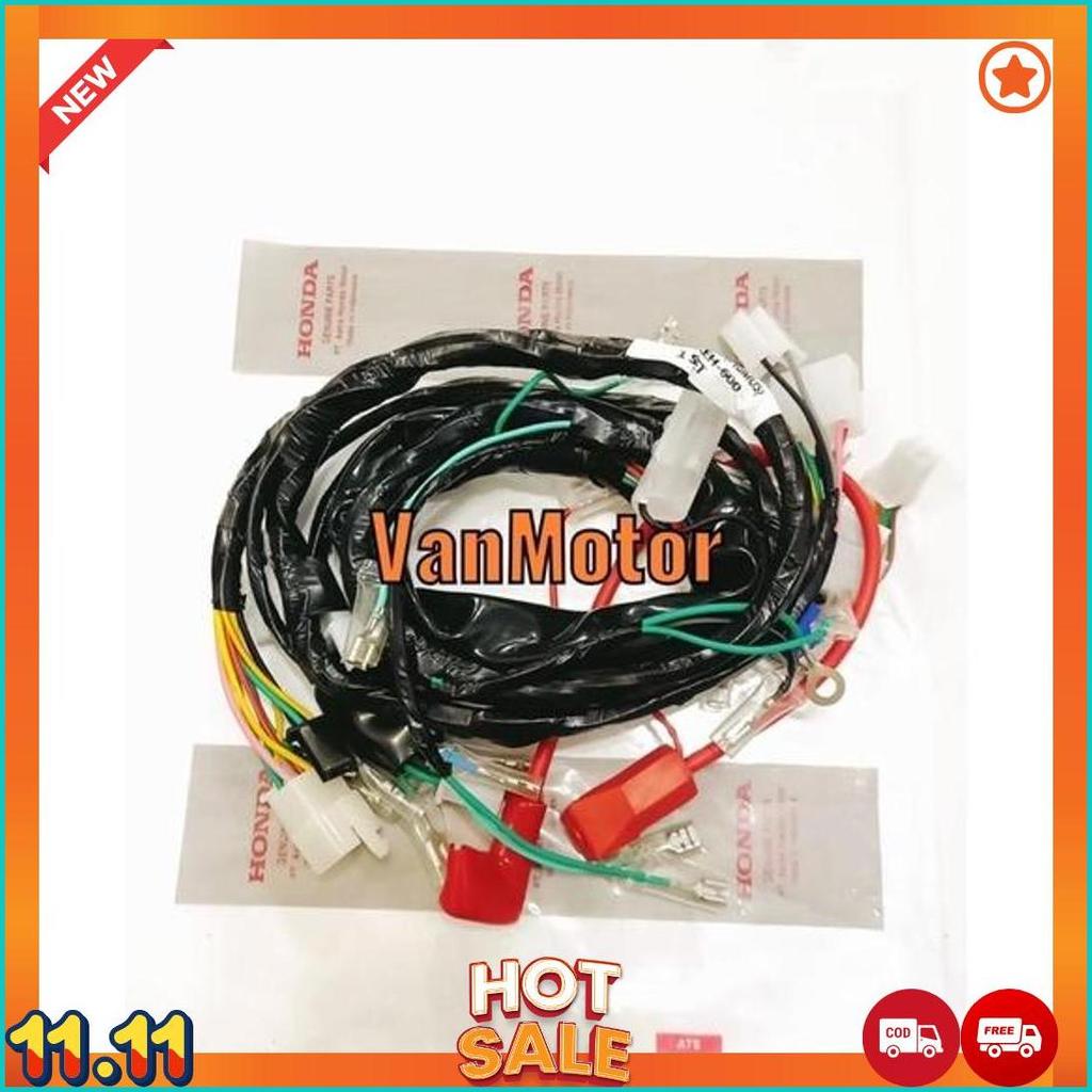 Kabel Body Bodi Megapro Primus 2008 Stater Mega Pro New Honda Keh 1Set Tinggal Pasang Seperti Bawaan