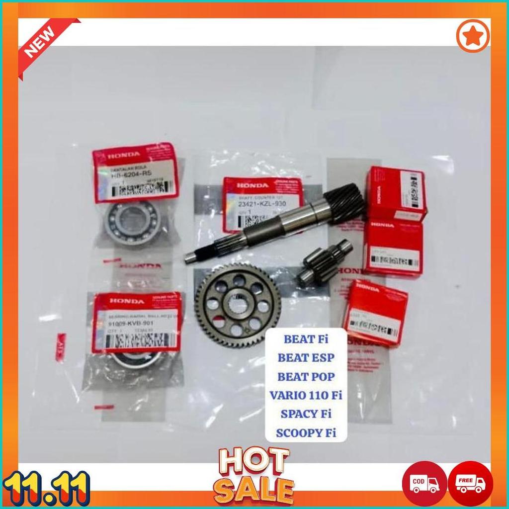 Gigi Gir Rasio Cvt Beat Fi Beat Pop Beat Esp Vario 110 Fi Scoopy Fi Spacy Fi Honda Kzl K44 K81 Set L
