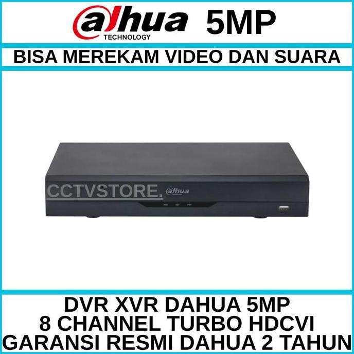 TERLARIS DVR XVR DAHUA 8 CHANNEL 5MP 8 PORT COOPER SERIES PENTA BRID