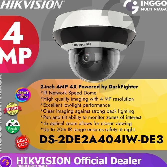 TERLARIS PTZ HIKVISION DS-3DE2A404IW-DE3 4MP ZOOM