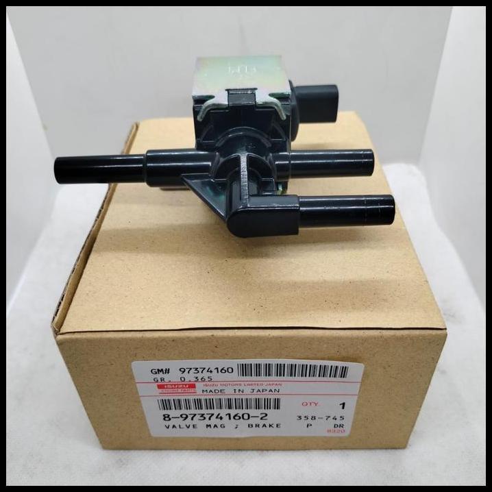 TERLARIS SPARE PART VALVE MAGNETIC EXHAUST BRAKE REM ANGIN 12V ISUZU ELF NKR 55 