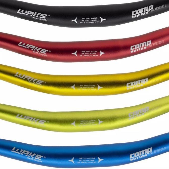 Stang Handlebar Sepeda MTB Wake 780 mm rise 30 mm Oversize