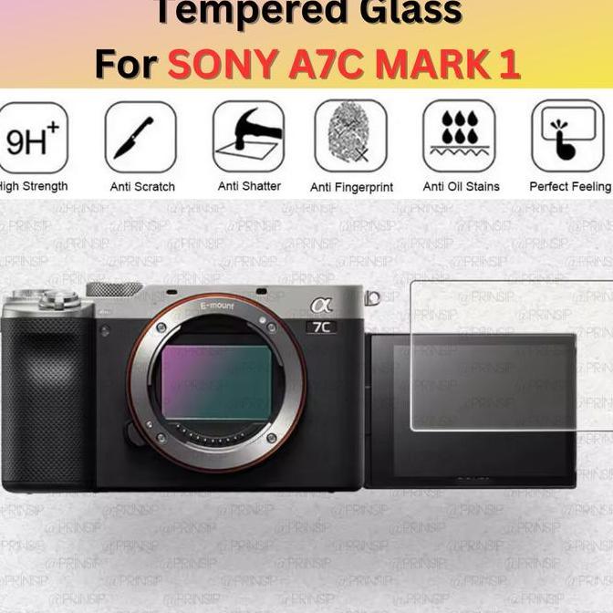 Screen Protector SONY A7C MARK 1 Camera Tempered Glass Sony Mirrorless Kamera A7 C Anti Gores