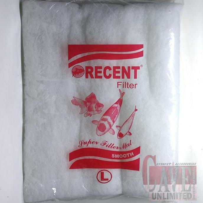 TERLARIS KAPAS FILTER PUTIH AQUARIUM KOLAM BESAR MEDIA FILTER 1 METER 100 CM