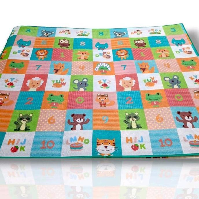 Karpet Foam 180 X 200 Tebal 6 Mm Motif Bolak Balik | Tikar Karakter