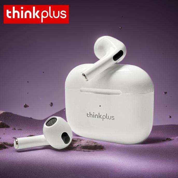Original Thinkplus Lp43Pro Earbud Nirkabel Sejati, Suara Kuat Yang Dapat Disesuaikan, Waktu Putar 8 