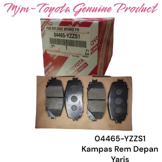 Kampas Rem Depan Yaris Bakpao, Yaris lele ,all new vios YZZS1