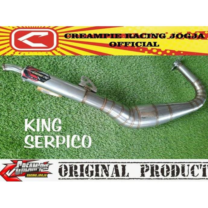Knalpot Creampie KING RX KING STAINLESS SEICO Cobra ORINAL JOGJA