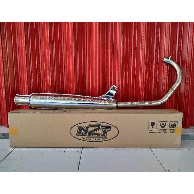 Knalpot N2T Corbi Orinal CB GL 100 Stainless Jogjakarta knalpot Plor