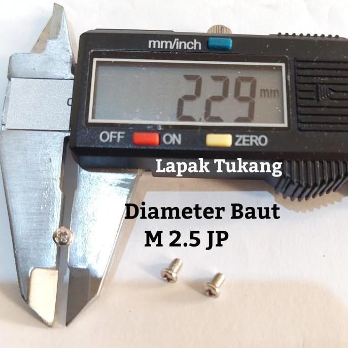 50Pcs Baut Jp M2.5X14 M2.5X16 M2.5X18 M2.5X20 M2.5X25 M2.5X30 Baut M2.5 Terbaik