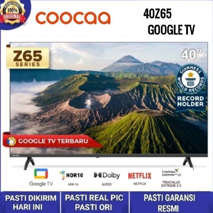 Sale New Coocaa 40 Inch Google Tv-2K Led-Tv (Coocaa 40Z65)