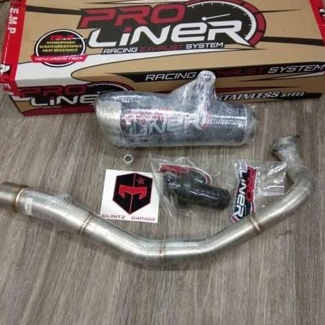 KNALPOT PROR PCX 150 TR2 CARBON SHORT | KNALPOT MOTOR | PCX