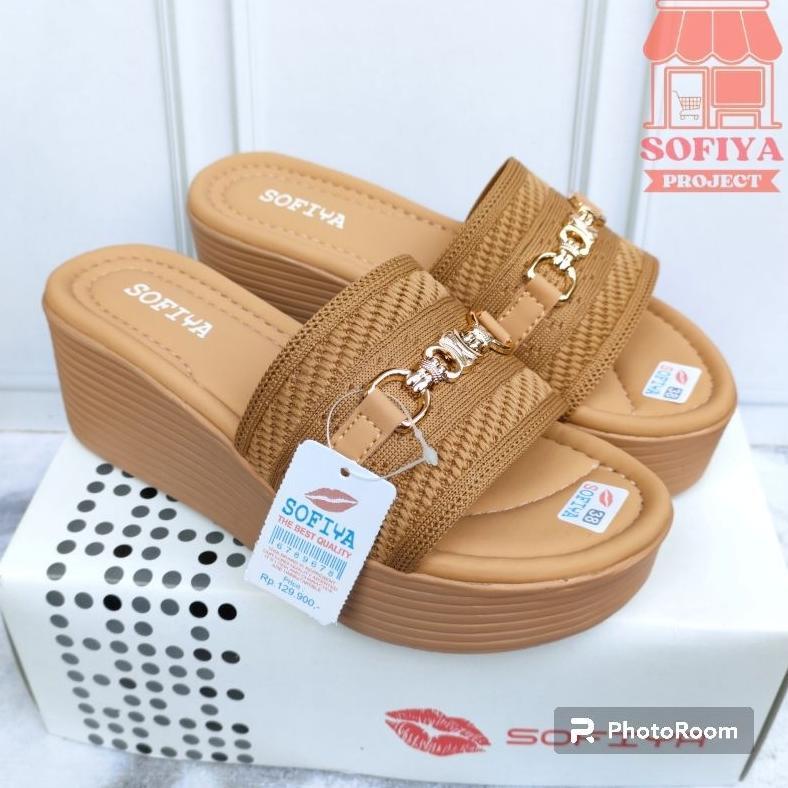 HIGH DEMAND Wedges wanita pesta/wedges slop wanita/wedges mewah/wedges pesta/sandal wanita mewah/TER