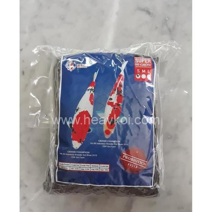 BEBAS ONGKIR - CKK Growth koi food / pakan koi 2 kg