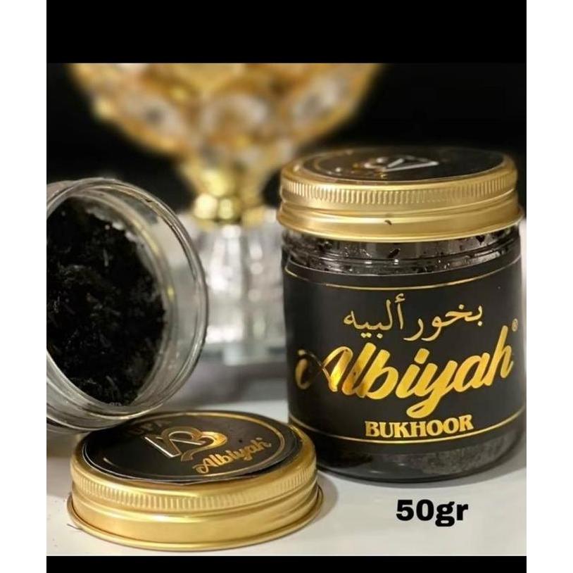 BUHUR PREMIUM 50 GR ALBIYAH BUKHUR PREMIUM ALBIYAH 50 GRBukhur Raudhoh Bukhur raudoh Bukhur penganti