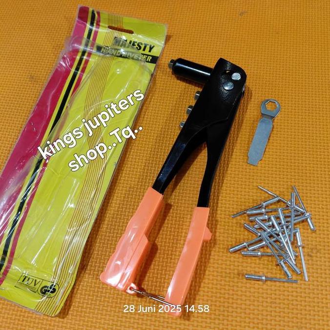 Alat RIVET + 20PC PAKU RIPET dapat RIFET MATA
