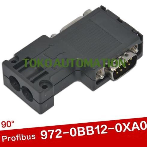6ES7972-0BB12-0XA0 90 DEGREE PROFIBUS CONNECTOR W PG PORT 0BB12-0XA0 BEST SELLER